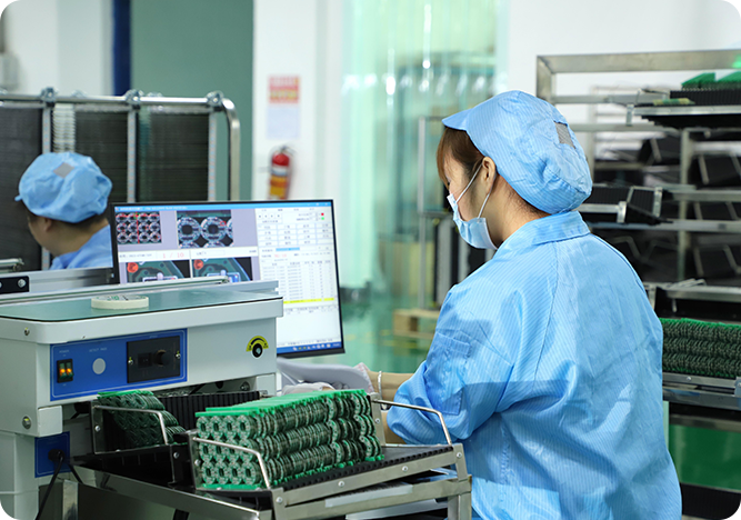 electronic assembly production line